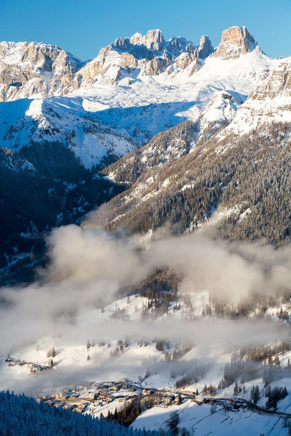 Residenza Domino Aparthotel Selva di Cadore Exteriör bild